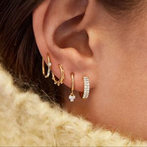 Dupe of BaubleBar Liza earring set